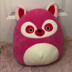 12 inch Lucia the pink Racoon 🦝